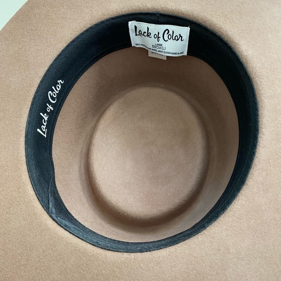 Lack Of Colour Australian Wool Boater Hat - Picture 4 of 5